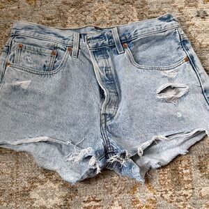 Levi Jean shorts, very gently worn